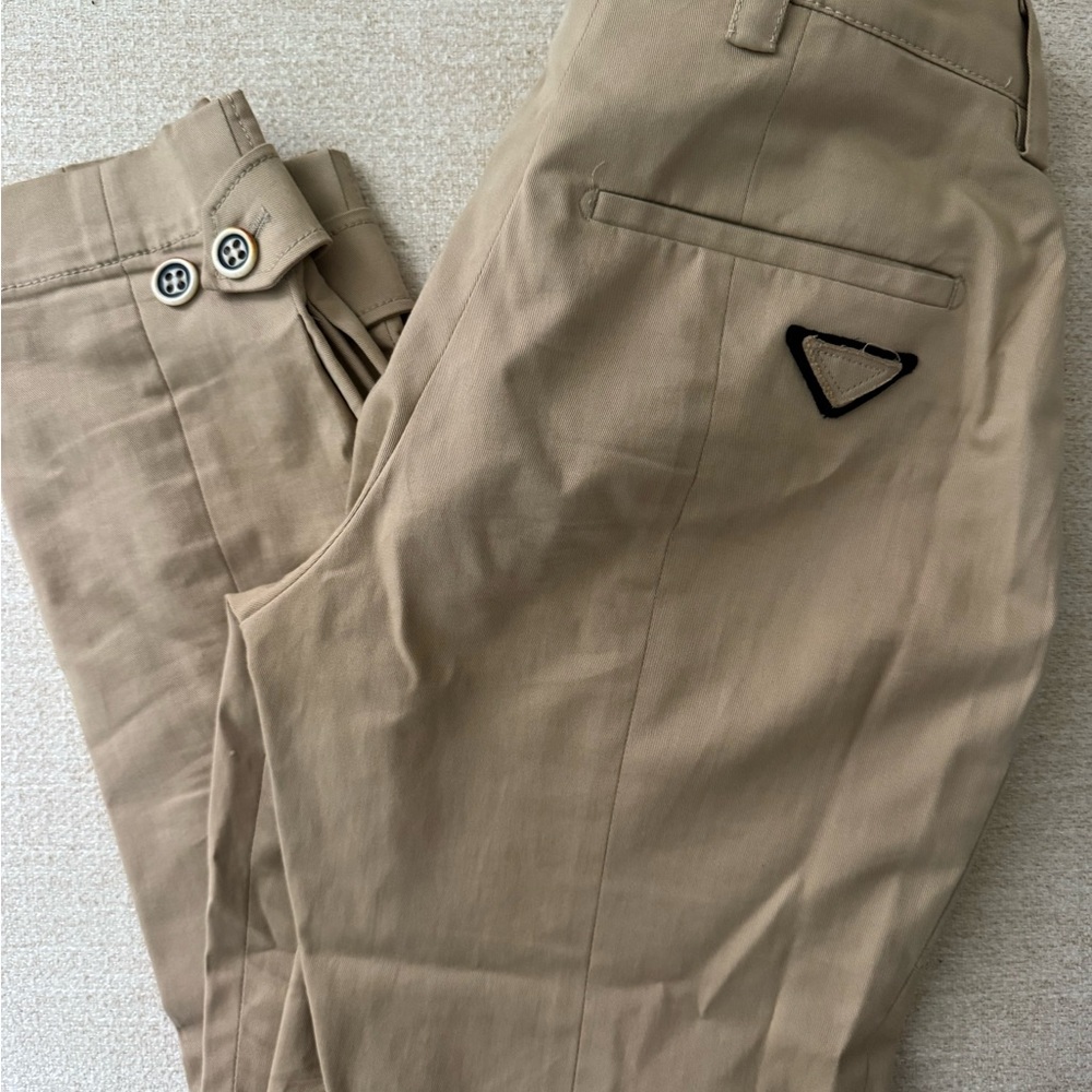 Prada Khaki Capri Pants